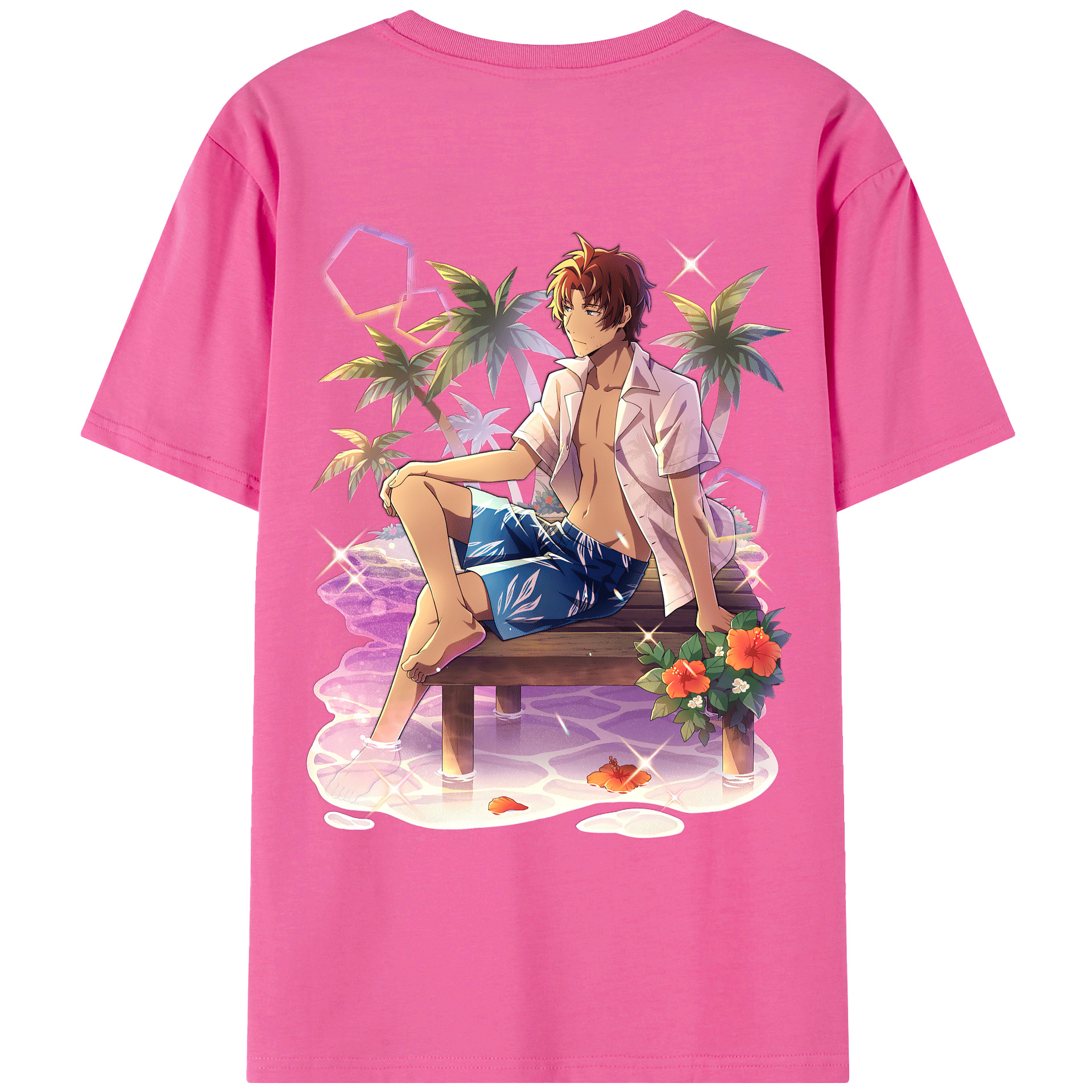（画像用） 文豪ストレイドッグス Bungo Stray Dogs レディース半袖Tシャツ(バックプリント)